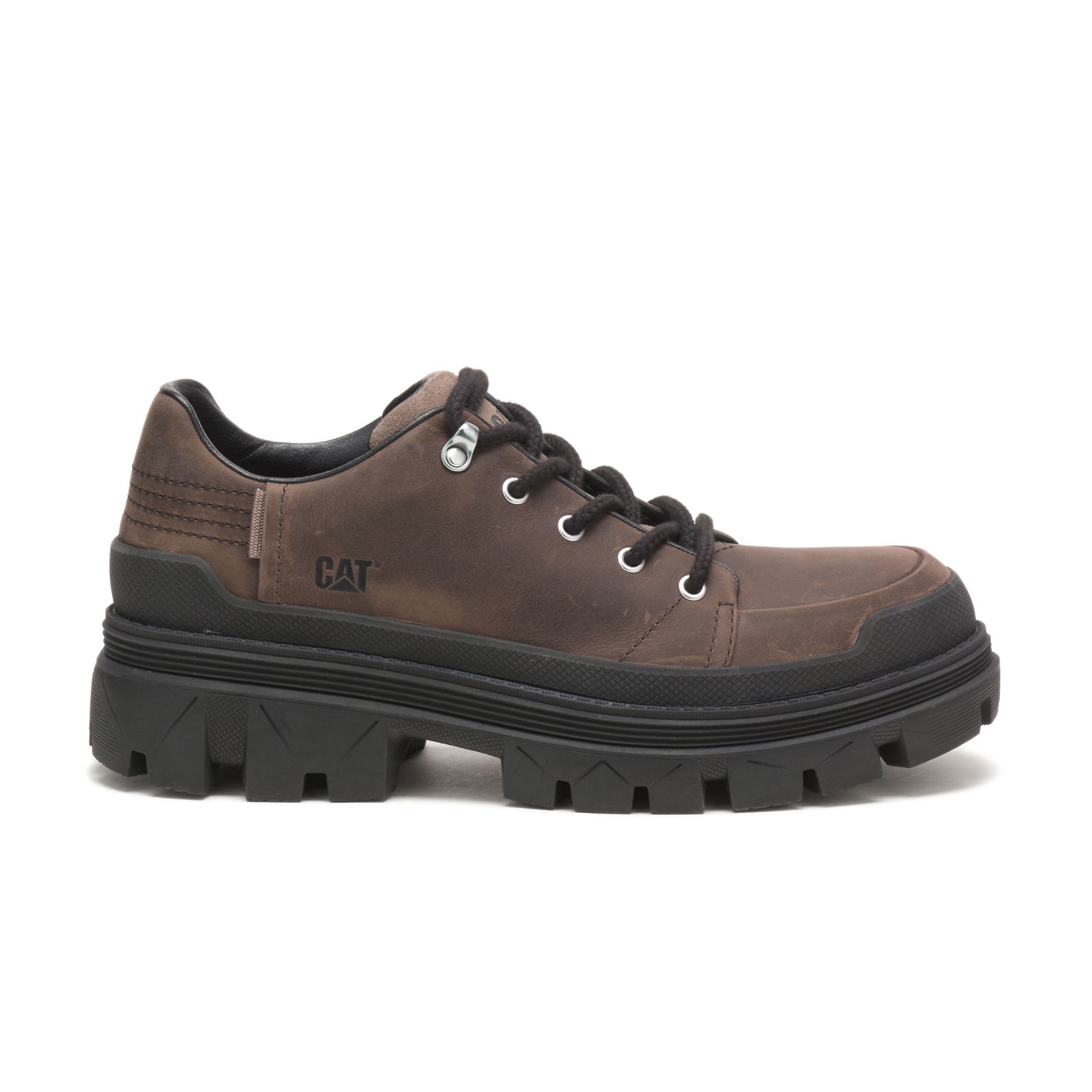 Caterpillar Men's Hardware Lo Casual Shoes Dark Brown/Black CAT-48926